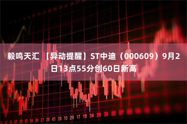毅鸣天汇 【异动提醒】ST中迪（000609）9月2日13点55分创60日新高